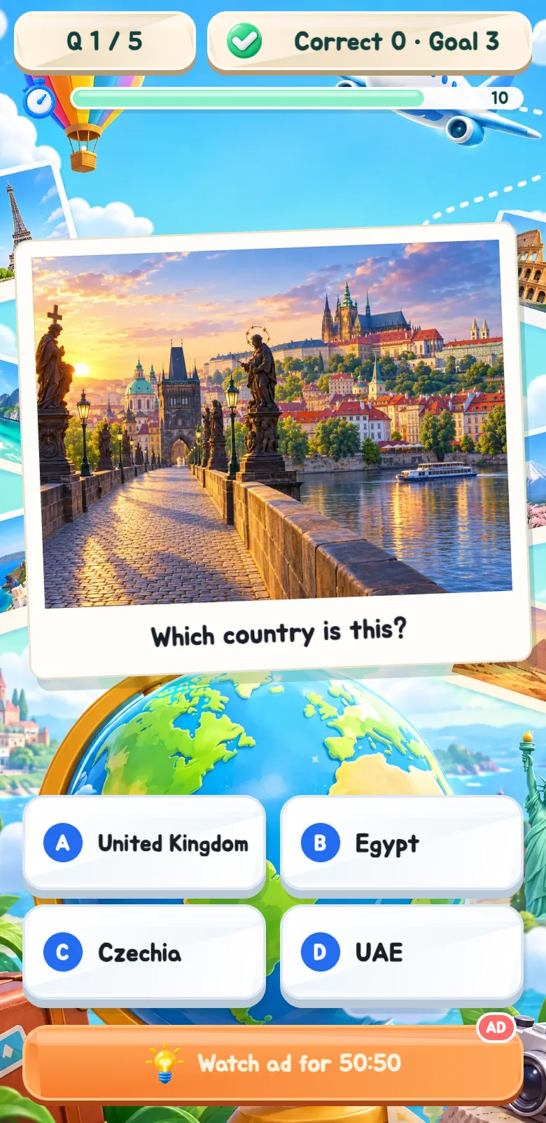 Travel Quiz screenshot 1
